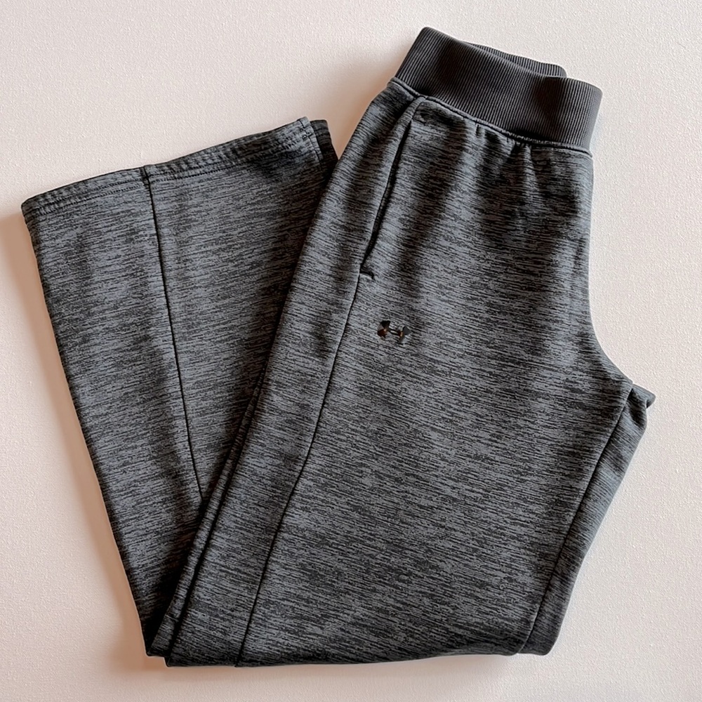 Under Armor Cold Gear Loose Fit Dark Heather Gray Sweat Pants Size XS